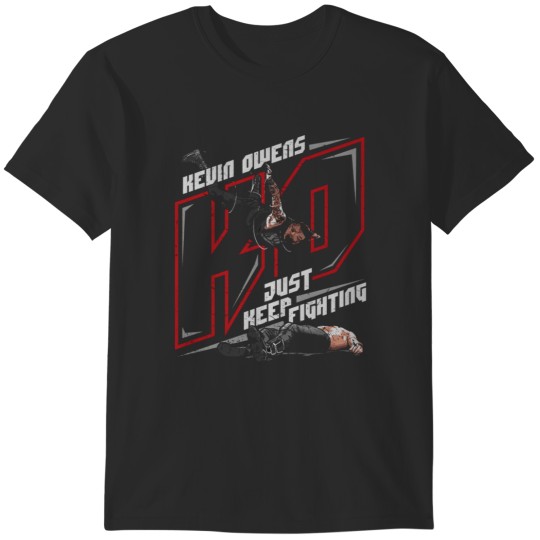 Discover Kevin Owens Just Keep Fighting T-Shirts