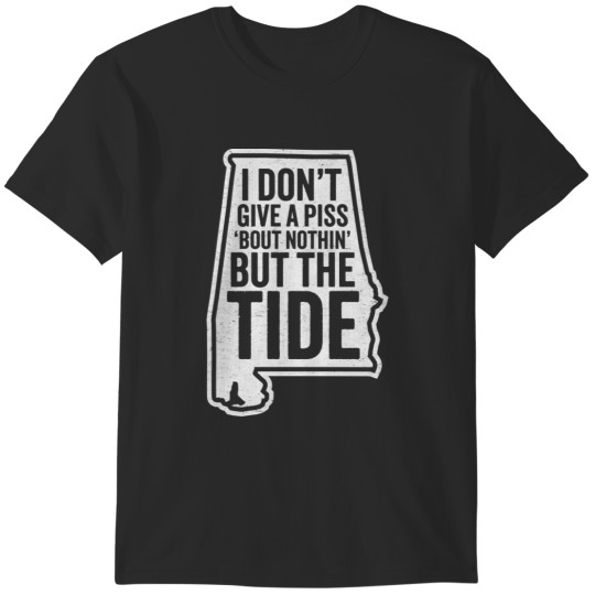 Discover I Don't Give A Piss About Nothing But The Tide - Albm Football T-Shirts