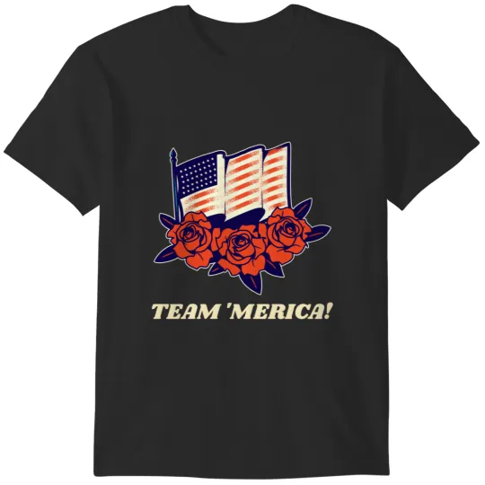 Discover TeamUSA Sticker T-Shirts
