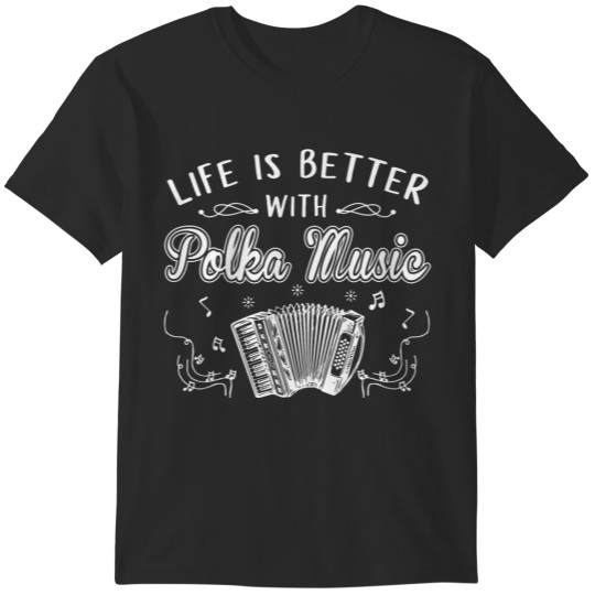Discover Funny Polka Music Accordion Polka Dancing T-Shirts
