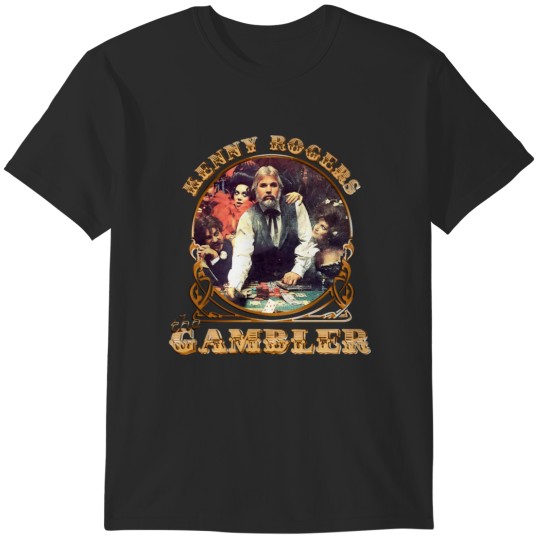 Discover Kenny Rogers  The Gambler  Original Fan Design T-Shirts