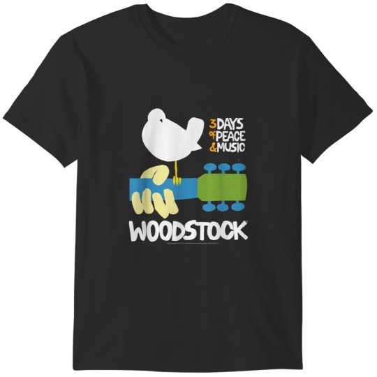 Discover Woodstock 3 Days Of Peace And Music Poster T-Shirts