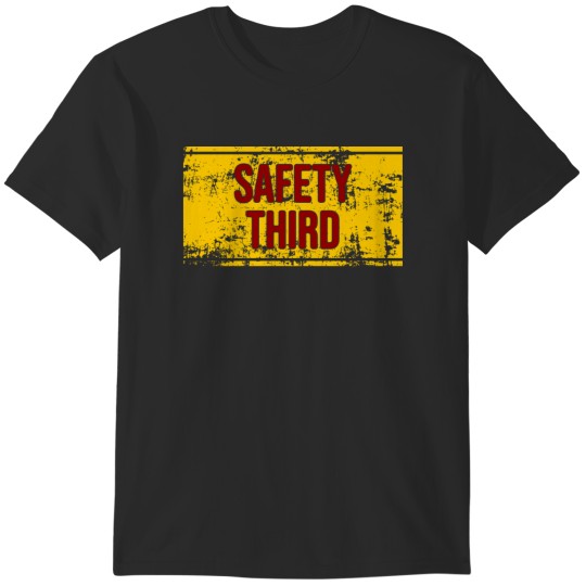 Discover Safety Third  Grunge T-Shirts