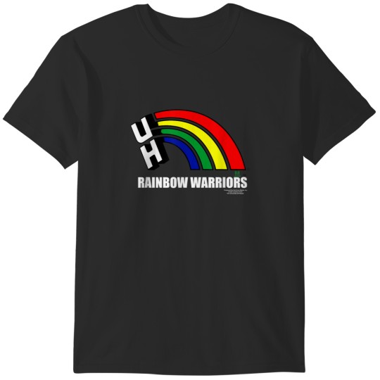 Discover University of Hawaii Hawaii Rainbow Warrior logo T-Shirts
