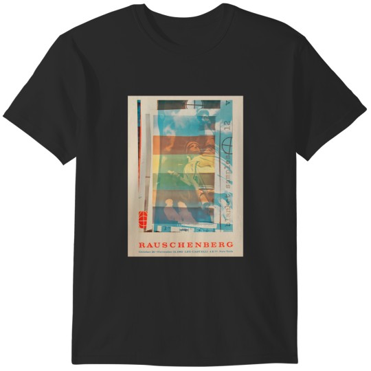 Discover exhibition poster rauschenberg 1963 T-Shirts