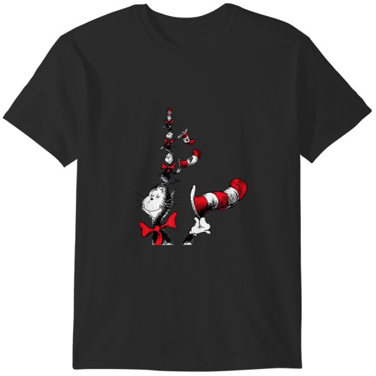 Discover Dr Seuss Cats Under the Hat  1455 T-Shirts