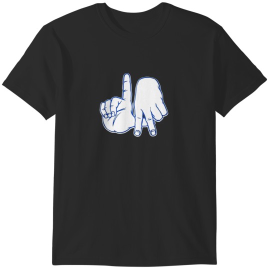Discover Los Angeles Hand Sign T-Shirts