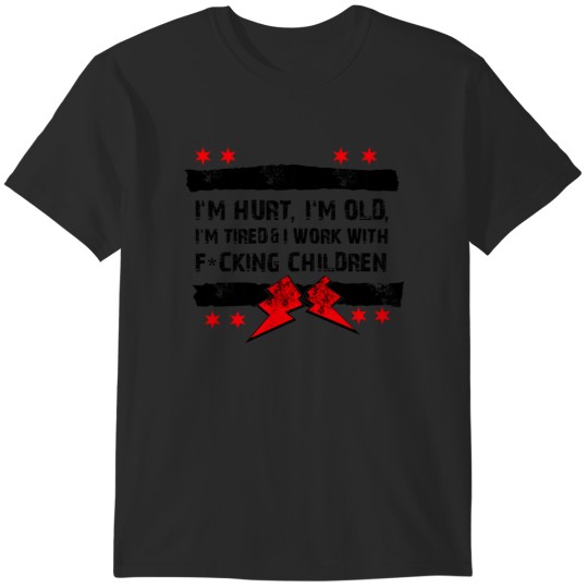 Discover Old Man Punk - I'm Hurt, Old, and Tired T-Shirt