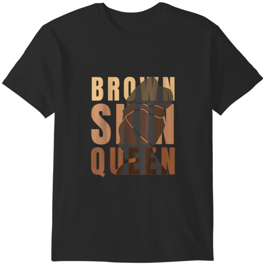 Discover WoBlack Melanin Queen Brown Skin Girl Juneteenth 2023 5052 T-Shirts