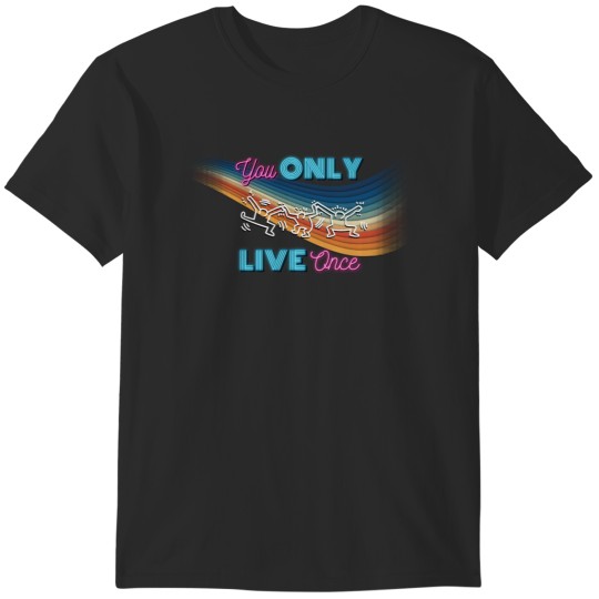 Discover You Only Live Once YOLO T-Shirts