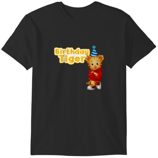 Discover Kids Daniel Tigers Neighborhood Birthday Tiger T-Shirts