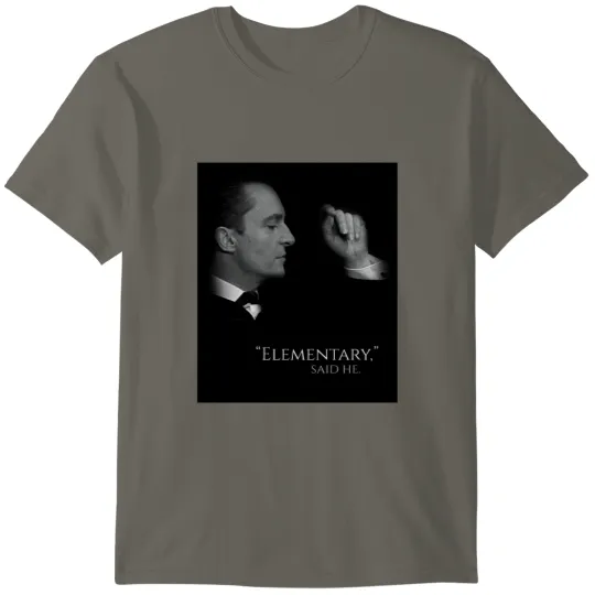 Discover Sherlock Holmess Jeremy Brett - Elementary T-Shirts