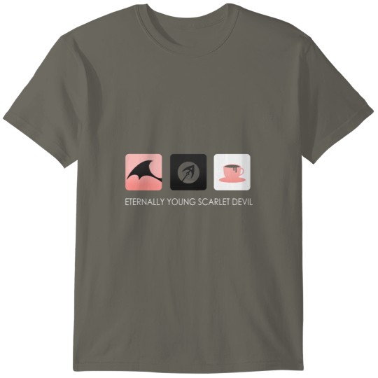 Discover Touhou Minimalism - Remilia Scarlet T-Shirts