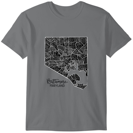 Discover Baltimore Neighborhoods Federal League - Baltimore T-Shirts