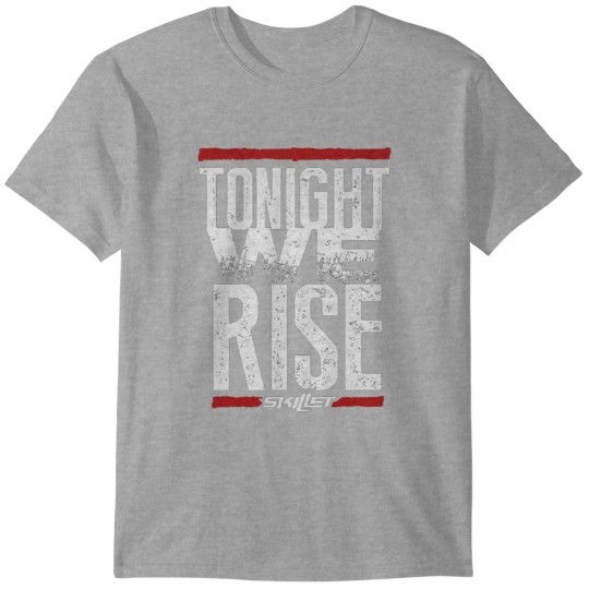Discover Tonight we rise Skillet Logo T-Shirts