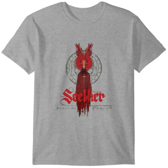 Discover Man's Seether Poison The Parish Poison Fangs T-Shirts