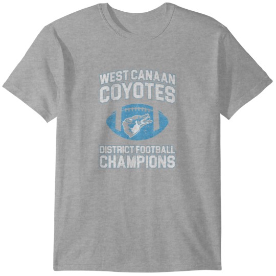 Discover West Canaan Coyotes Football Champions FRIDAY I'M IN LOVE T-Shirts
