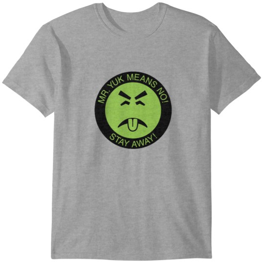 Discover Mr Yuk Poison Fangs T-Shirts