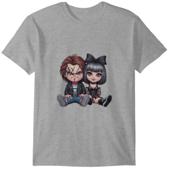 Discover Chicano Chucky And Tiffany Doll T-Shirts