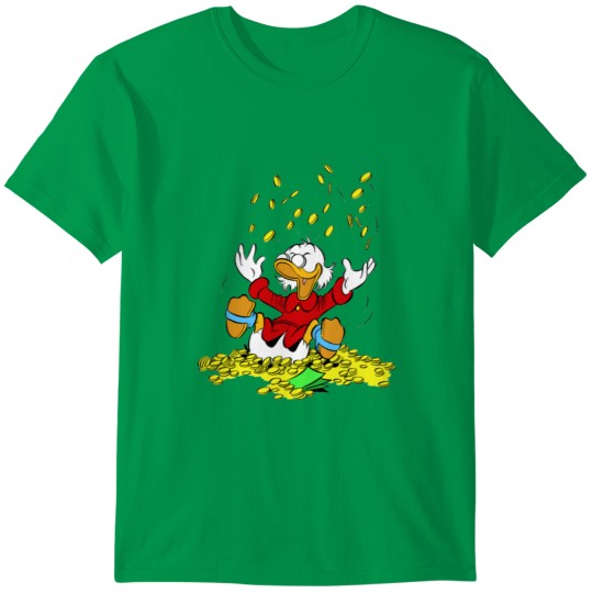 Discover Uncle Scrooge Happy Shower . T-Shirts