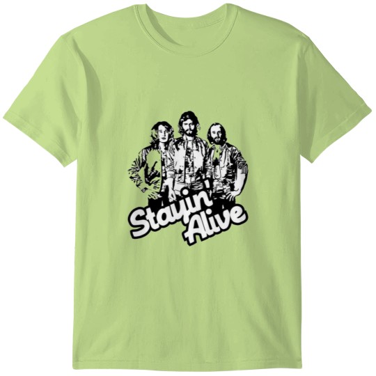 Discover The Bee Gees Staying Alive Bee Gees T-Shirts