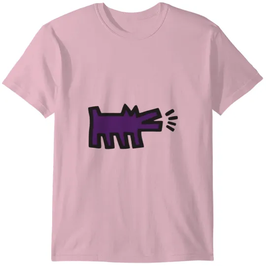 Discover Keith Haring Dog T-Shirts