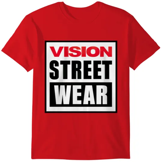 Discover New Vision Street Wear Skateboard Logo T-Shirts