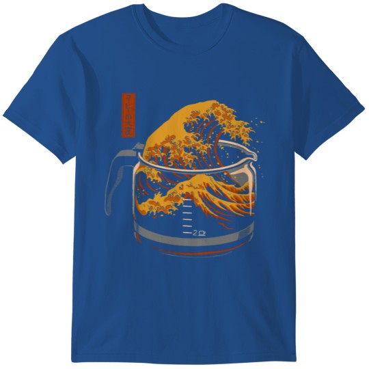 Discover The Great Wave of Coffee Active T-Shirts