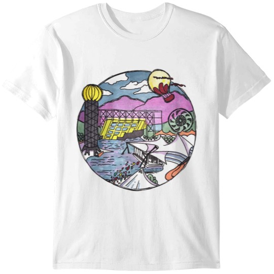 Discover 1982 World’s Fair Knoxville Portrait T-Shirts