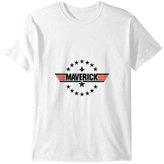 Discover Maverick - Distressed (Aged)  Maverick - Distressed (Aged) T-Shirts