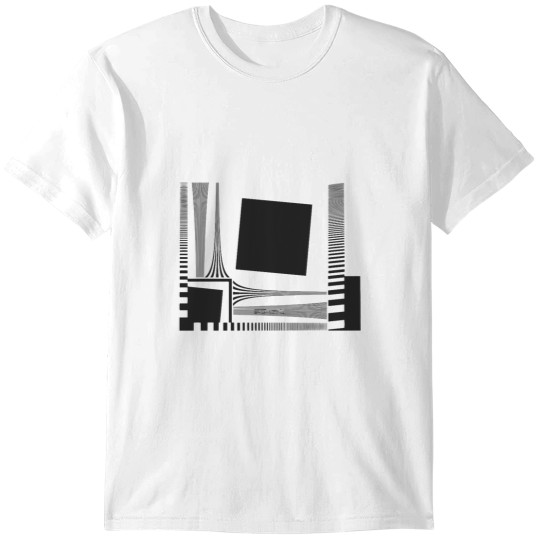 Discover Abstract geometric Test Pattern design T-Shirts