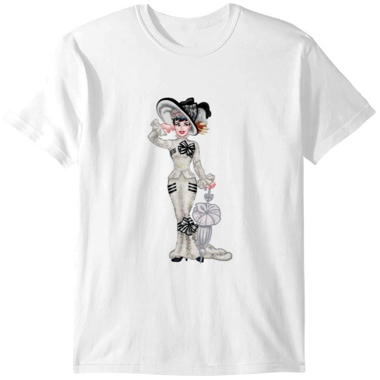 Discover Audrey Hepburn My fair lady dress T-Shirts