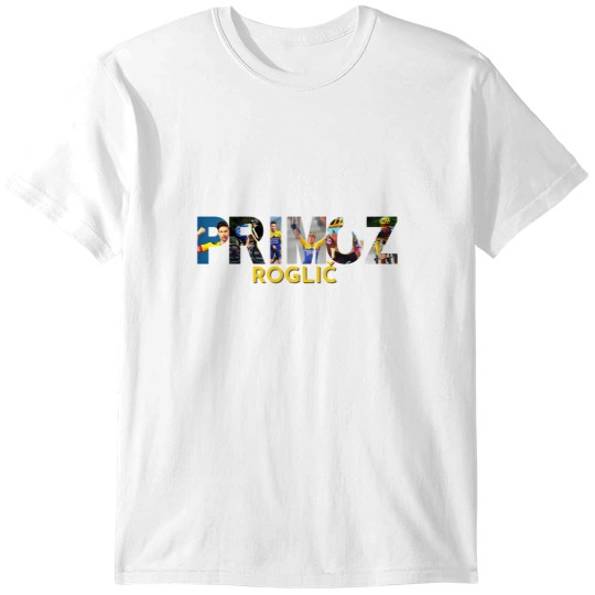 Discover Primoz Roglic t shirt  Primoz Roglic artist sticker T-Shirts