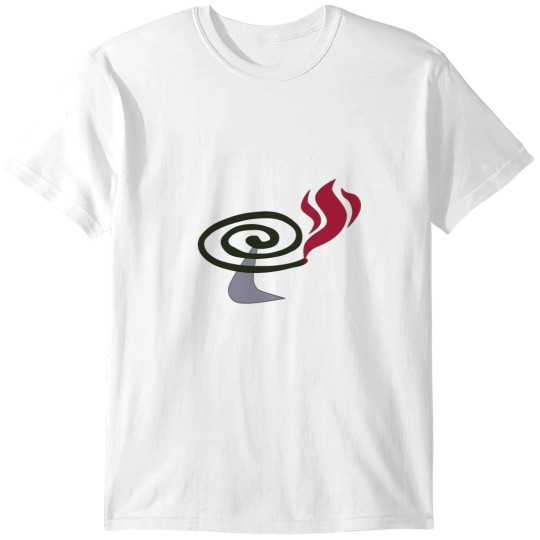 Discover Mamoru Chiba Incense Coil T-Shirts