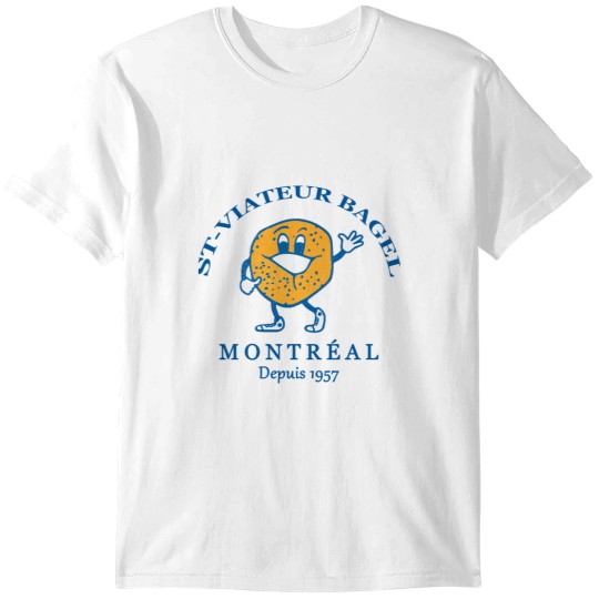 Discover Bagels Are booming ST Viateur Bagel Montreal Depuis 1957 T-Shirts