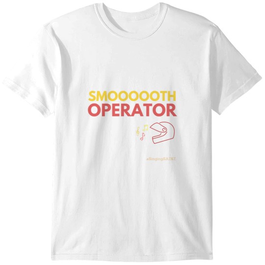 Discover Smooth Operator - F'1 Driver Carlos Sainz T-Shirts