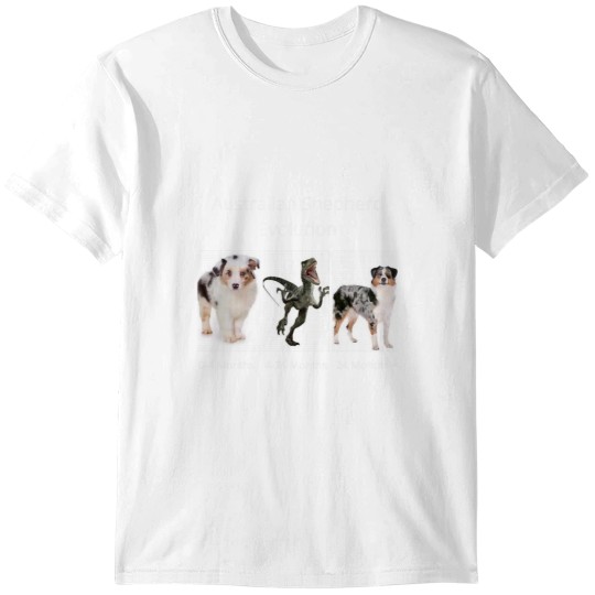 Discover Australian Shepherd Evolution T-Shirts