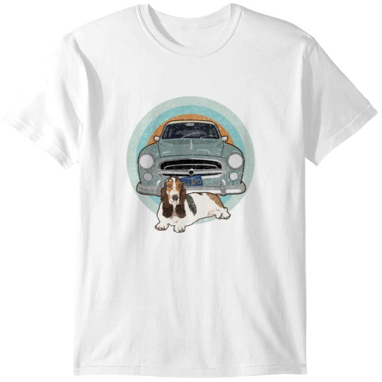 Discover Columbo car and dog T-Shirts
