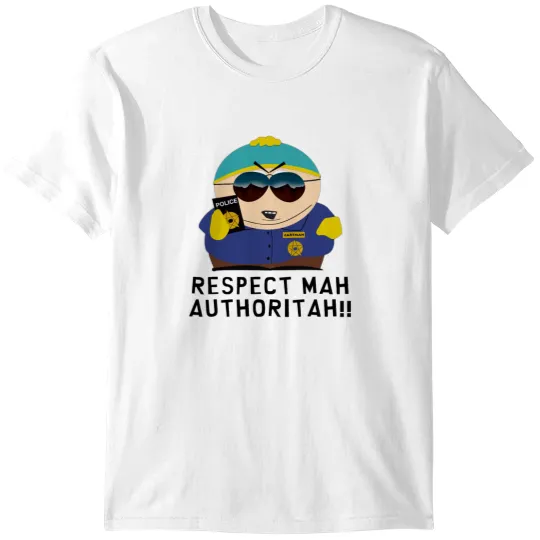 Discover RESPECT MAH AUTHORITAH! Temporary design T-Shirts