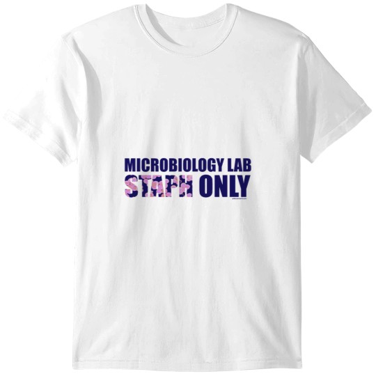 Discover Microbiology Lab - Staph Only (Blue  Pink) T-Shirts