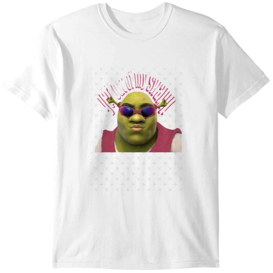 Discover Pink Shrek Get Out Of My Swamp Funny Meme T-Shirts