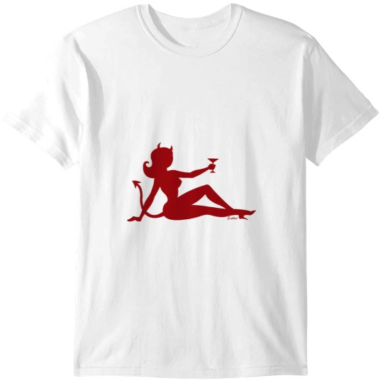 Discover Mudflap devil Girl T-Shirts