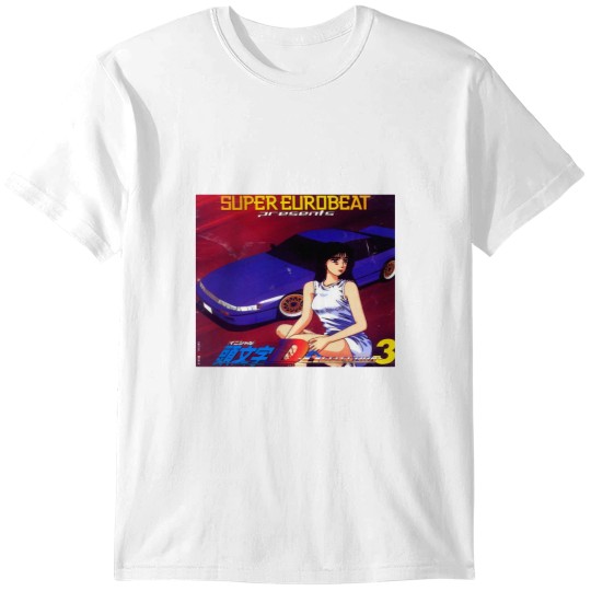 Discover Initial D Mako Super Eurobeat Anime T-Shirts