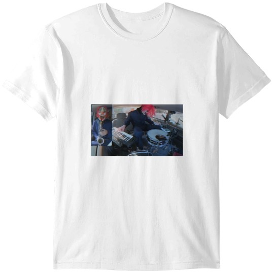 Discover Clown Core Computers Van T-Shirts