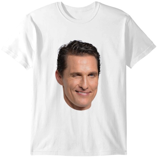 Discover Matthew McConaughey's Head T-Shirts