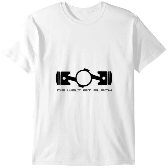 Discover Die Welt Ist Flach The World Is Flat T-Shirts