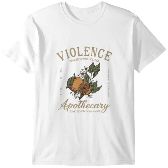 Discover Violence Apothecary Fourth Wing T-Shirts