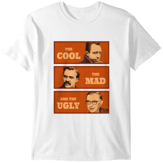 Discover Camus Nietzsche Sartre Corgi T-Shirts