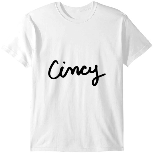 Discover Cincy T-shirts - White - XS - adult - unisex, Cincy T-shirts - White - XS - adult - unisex