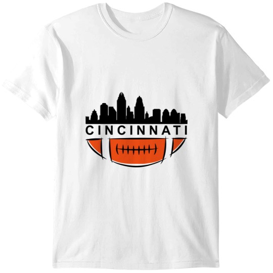 Discover Cincinnati Skyline OH City T-Shirts